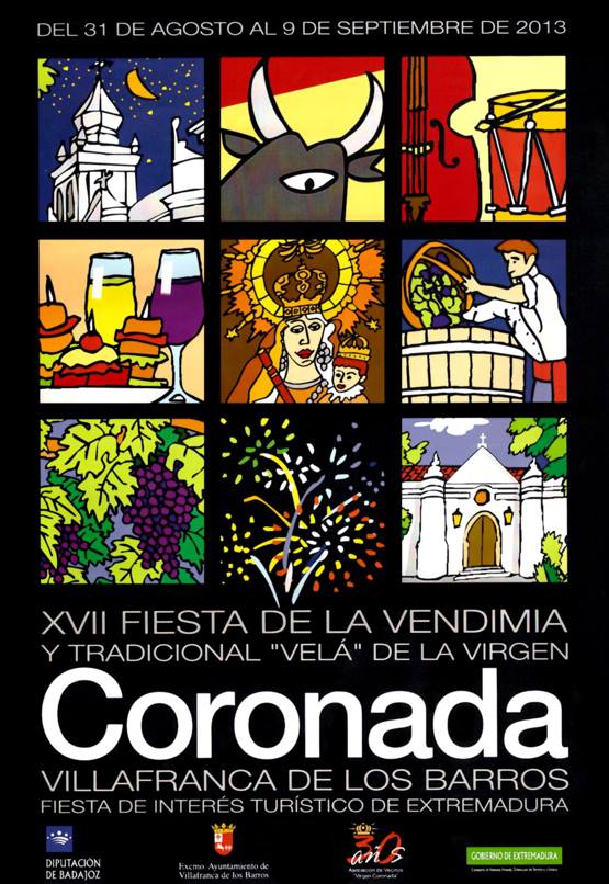 Fiesta de la Vendimia y Tradicional Velá de la Virgen Coronada  